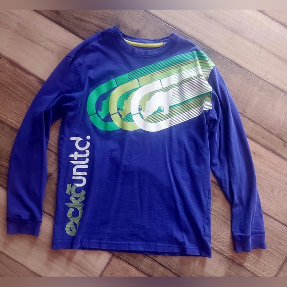 🎉HOST PICK🎉 Ecko Unlimited y2k boys size 16 long sleeve Tee's ✨️2 pack bundle - Picture 4 of 7